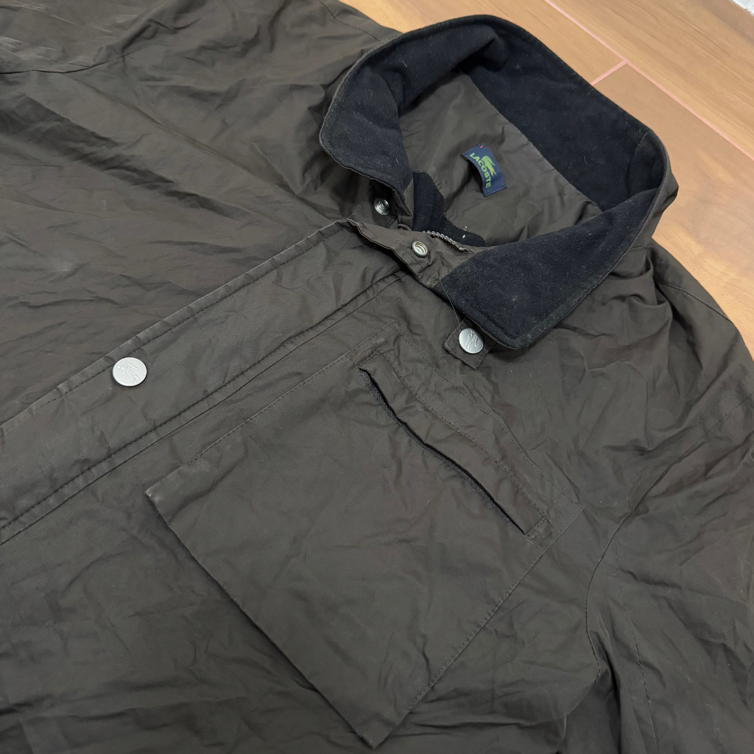 Lacoste Dark Brown Jacket - Large