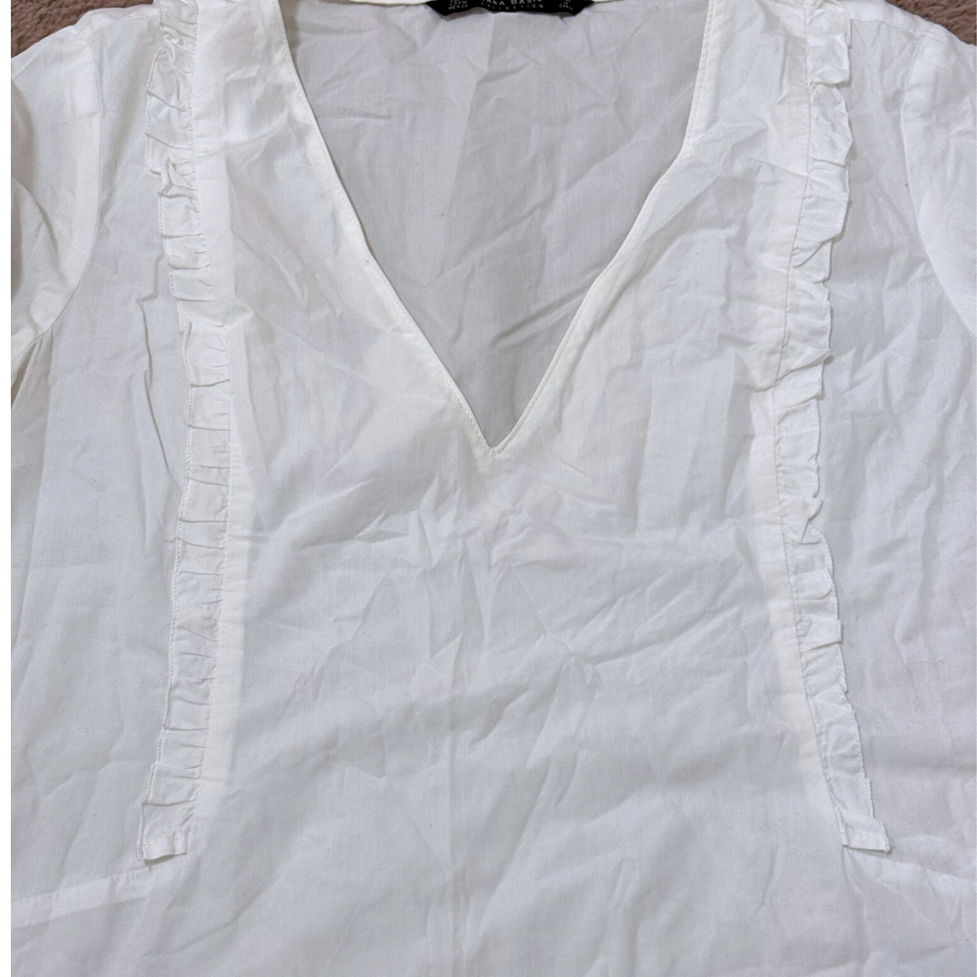 Zara White Top - M