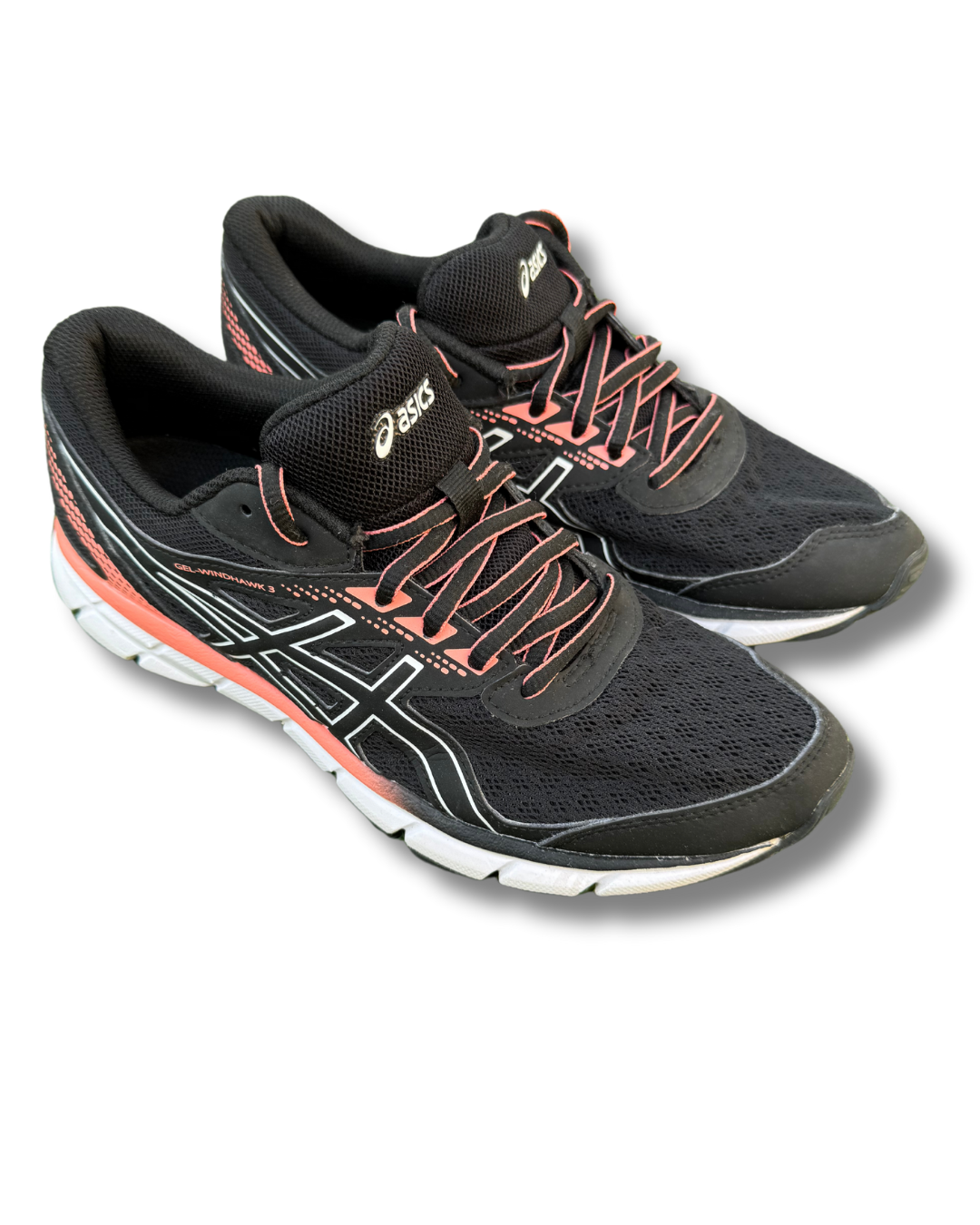 Asics Windhawk-3 Sneakers | Black | US 7.5