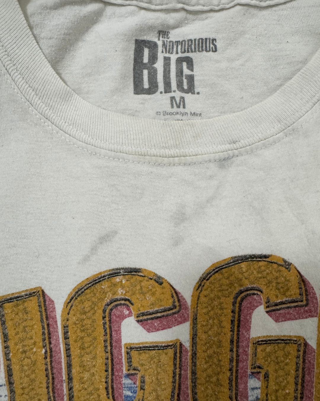 BIGGIE | THE NOTORIOUS B.I.G Brooklyn Mint Official TShirt - M