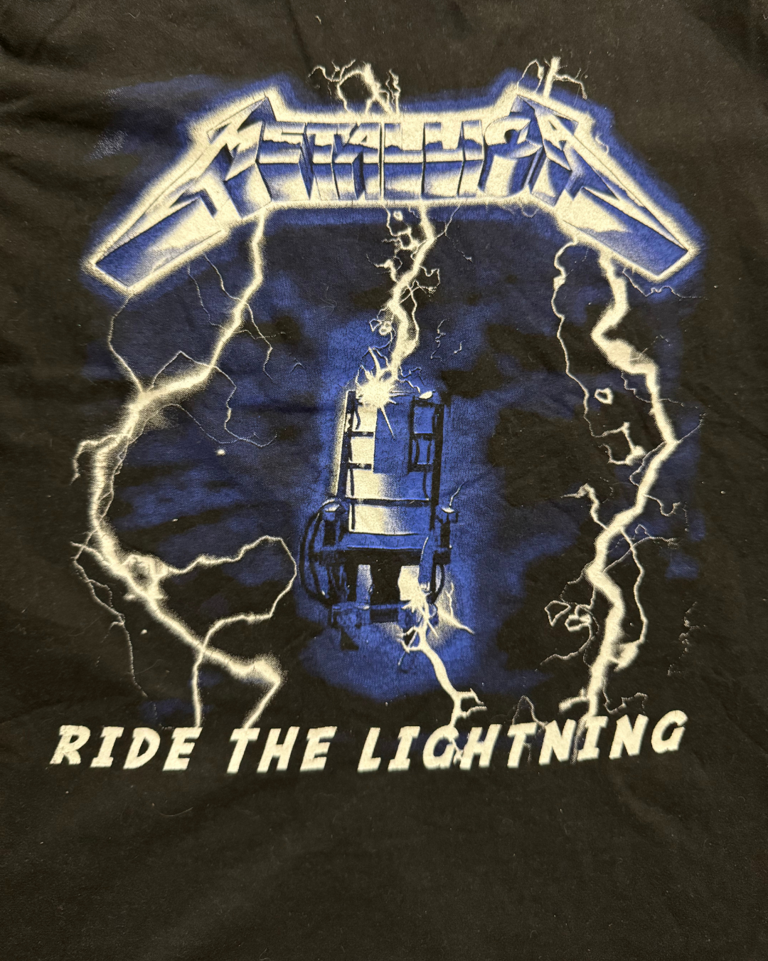 METALLICA Ride The Lightning TShirt - M