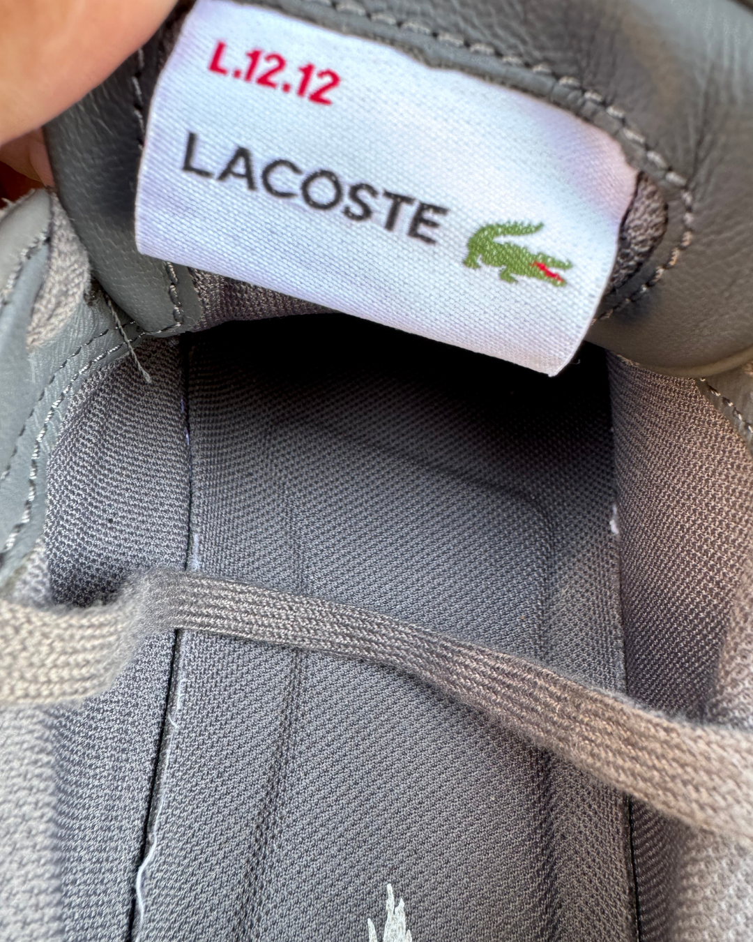 Lacoste Lerond Sneakers | Grey | US 8