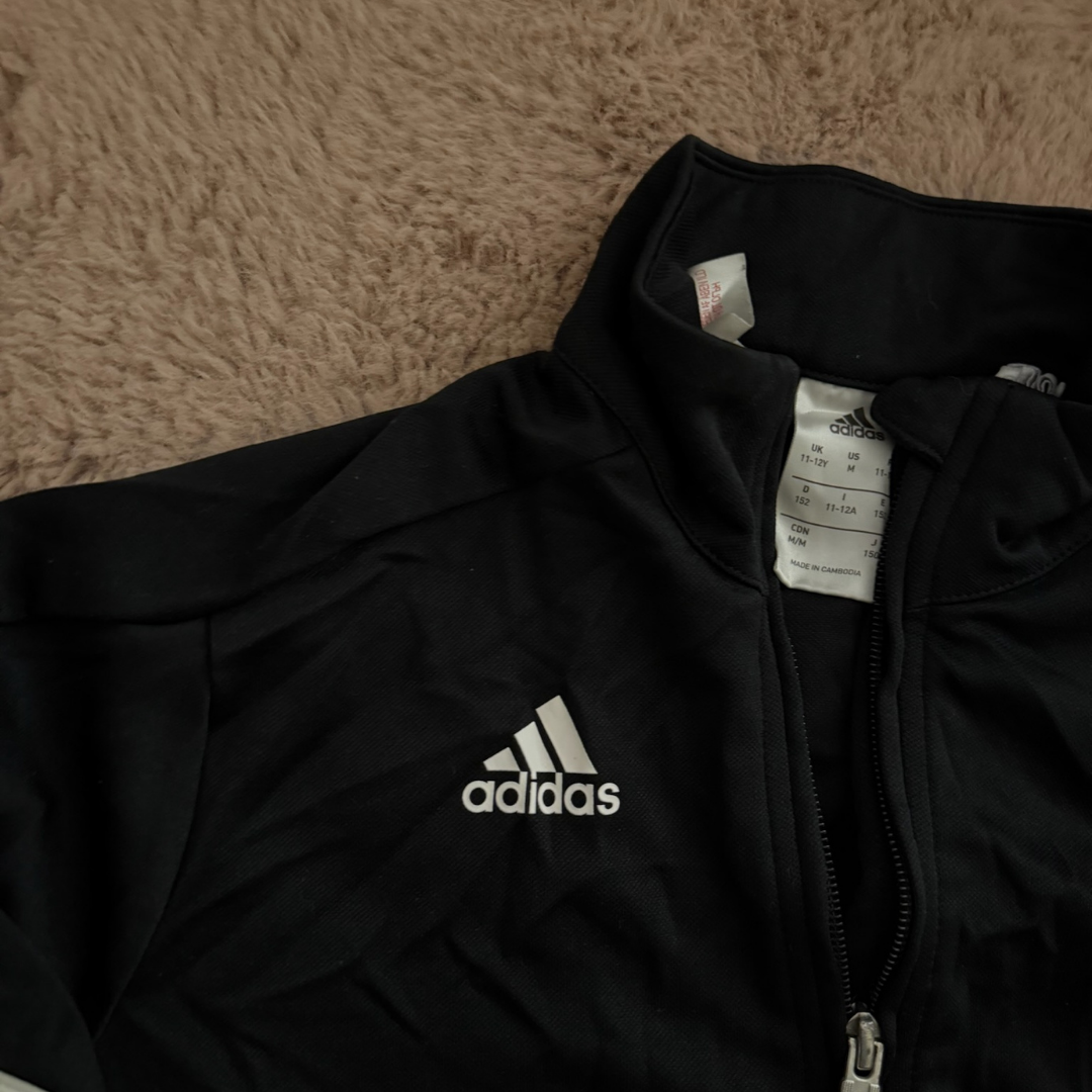 Adidas Black Jacket - XS