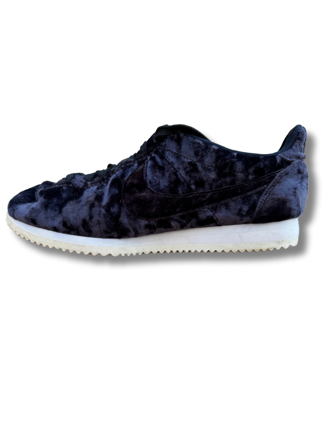 Nike Cortez Classic Lx Velvet Sneakers | Purple/Black | US 8.5