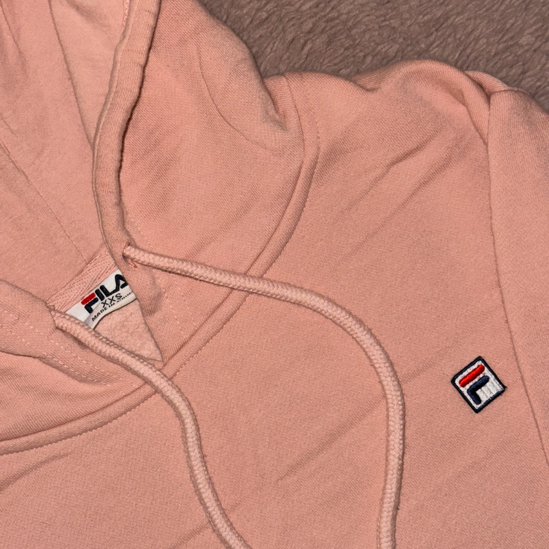 Fila Light Pink Hoodie - M