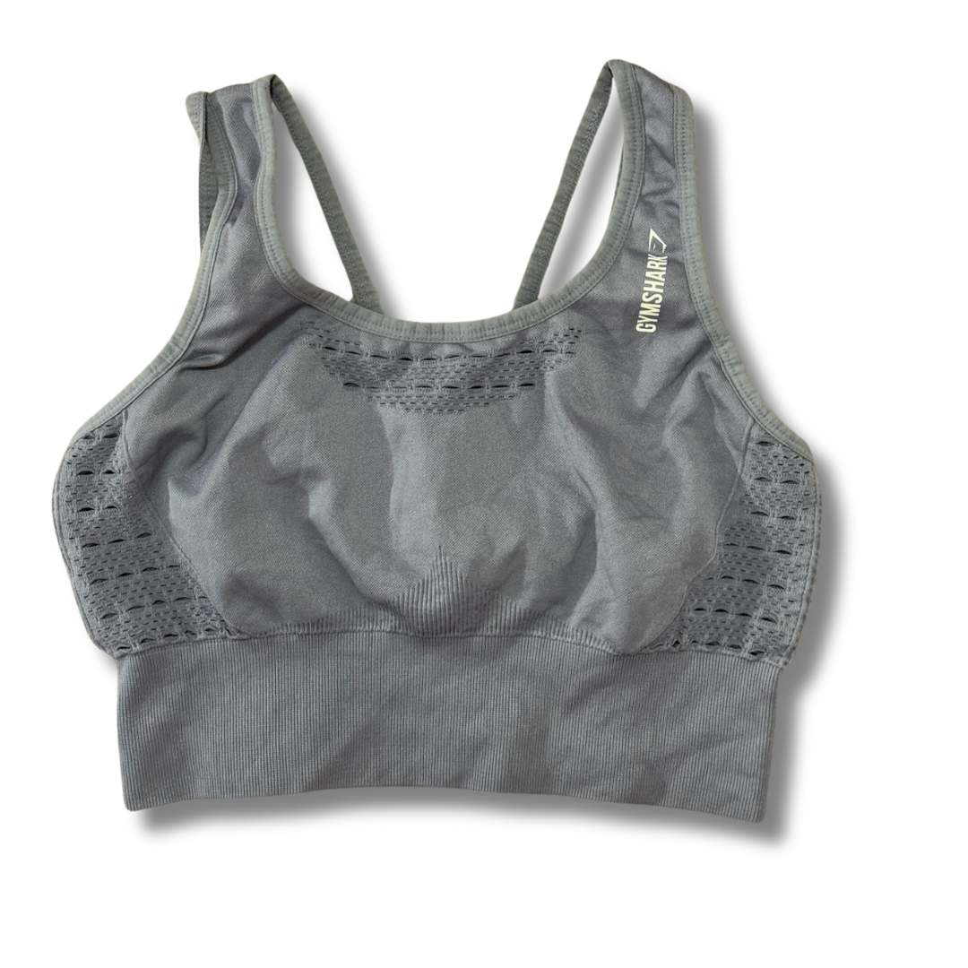 Gymshark Grey Sports Top - M