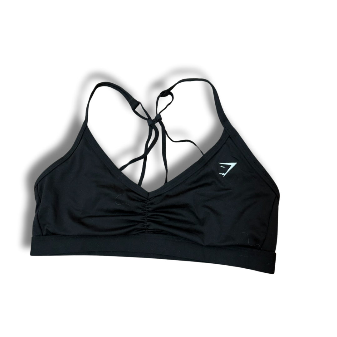 Gymshark Black Sports Top - M