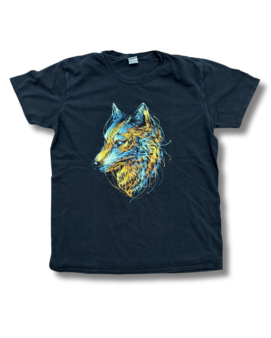 Mystical Wolf Graphic Tee - M