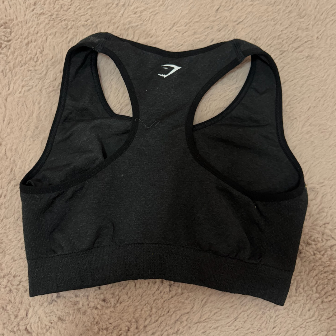 Gymshark Graphite Grey Sports Top - S