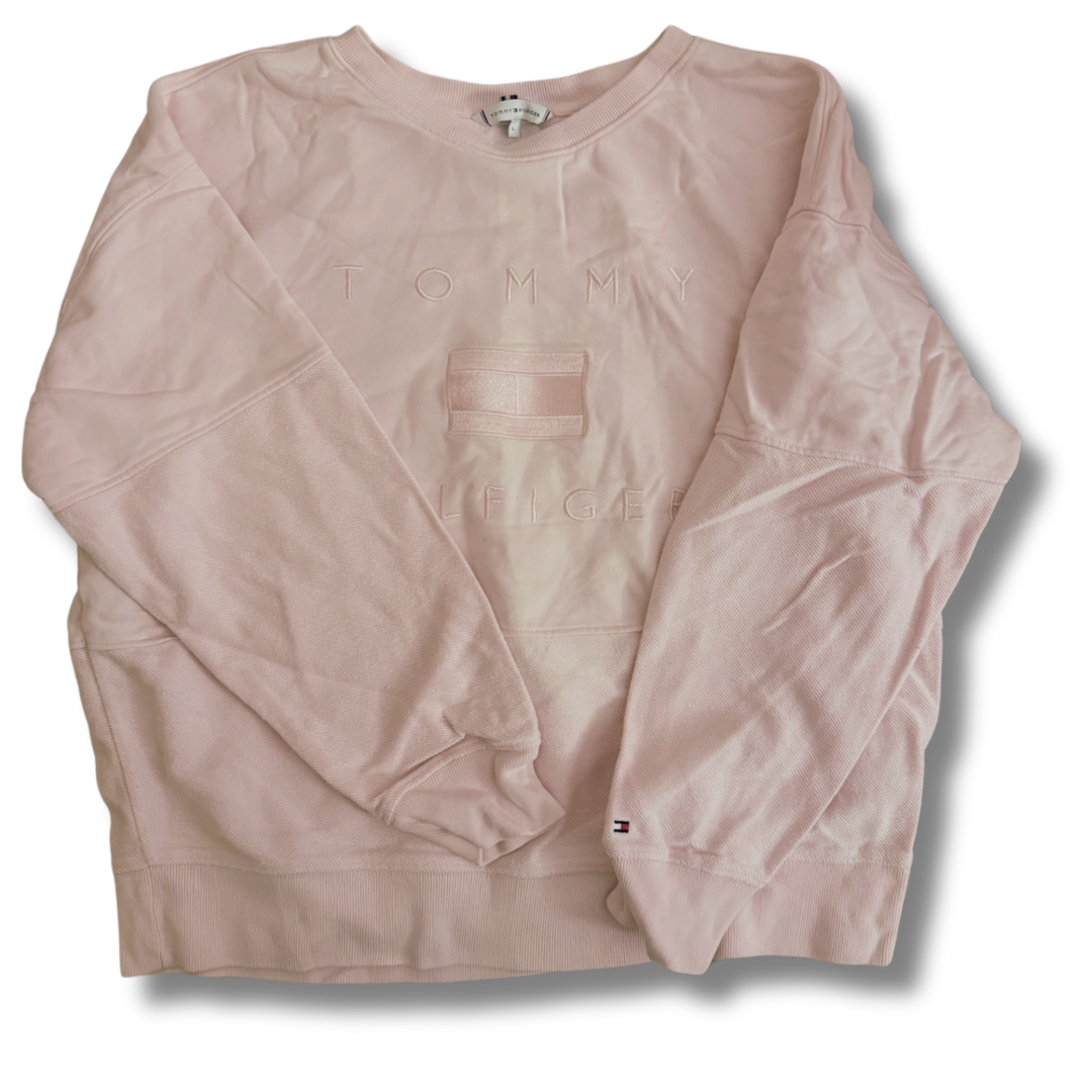 Tommy Hilfiger Light Pink Sweater - XXL