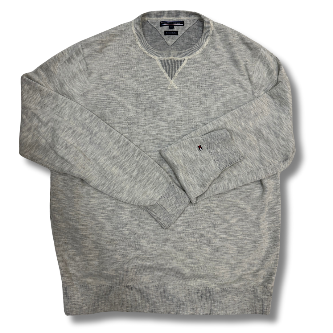 Tommy Hilfiger Grey Sweater - L