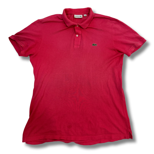 Lacoste Pink Polo - S