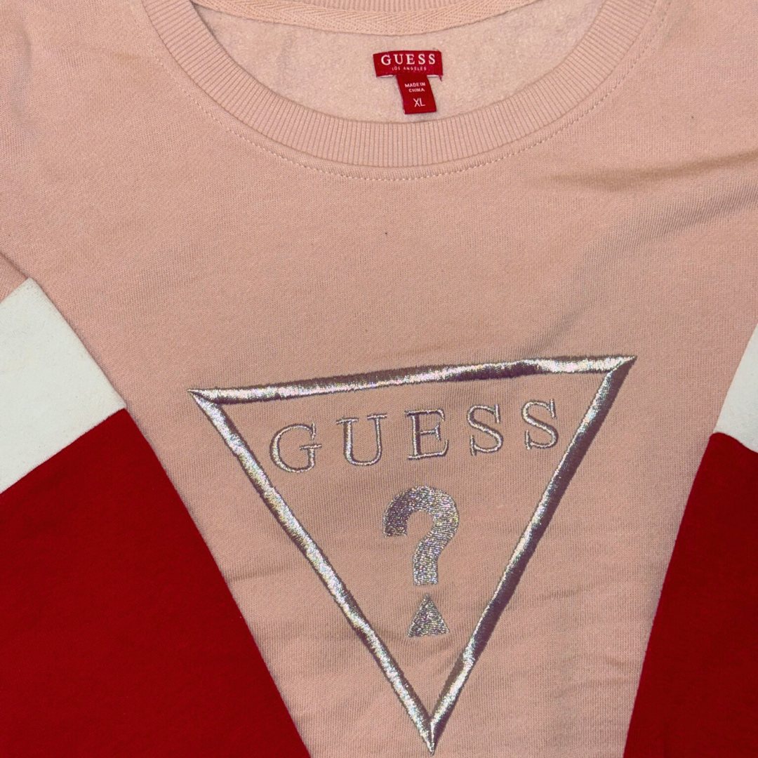 Guess Pink Sweater - XXL