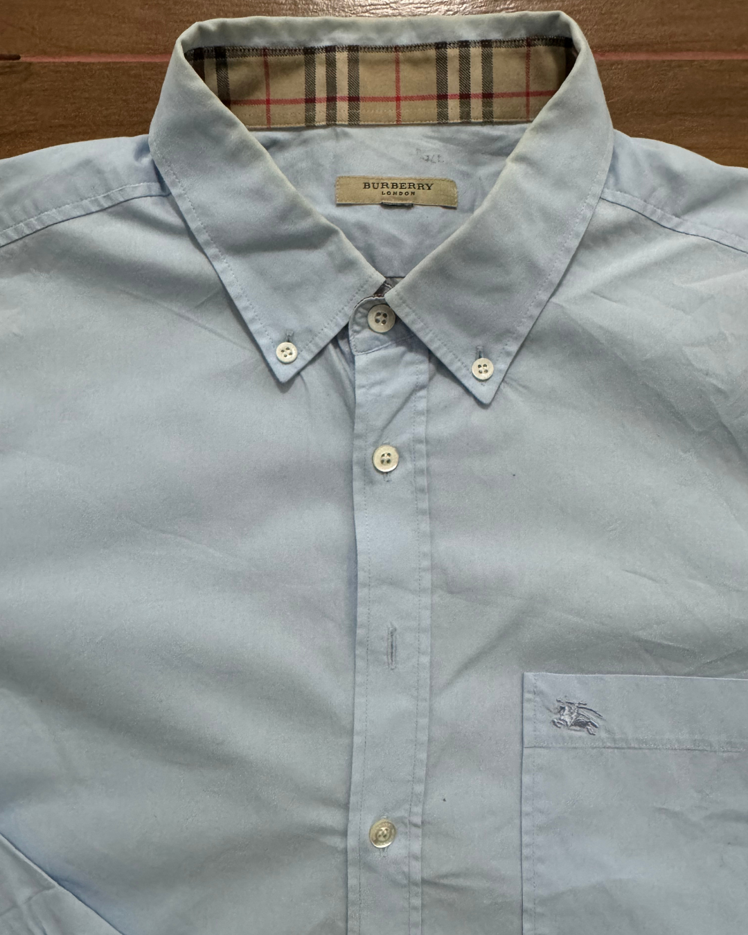 Burberry Light Blue Shirt - L