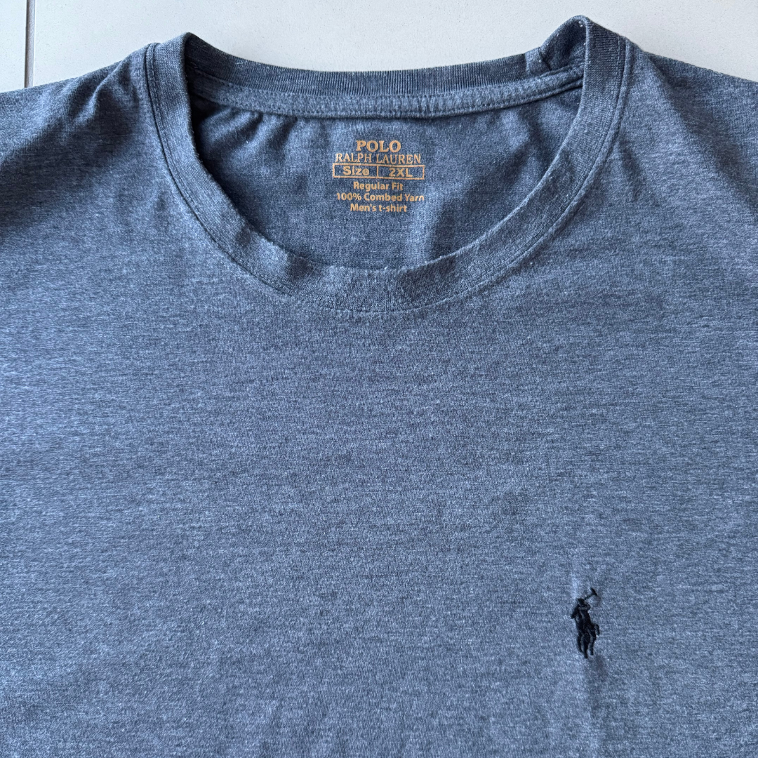 Polo Ralph Lauren Grey T-Shirt - XXL