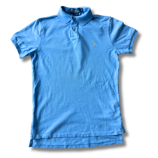 Ralph Lauren Light Blue Polo (Yellow Pony) - XS