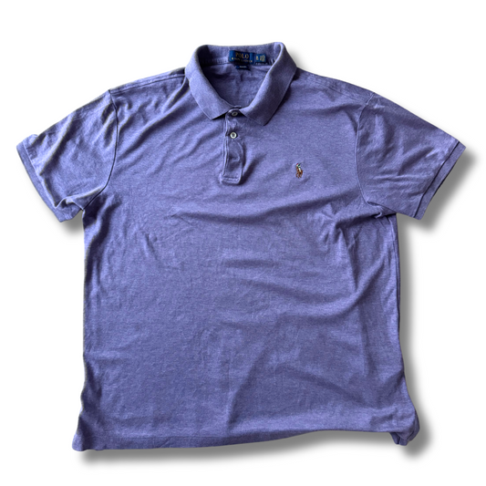 Ralph Lauren Custom Slim Fit Light Purple Polo - M