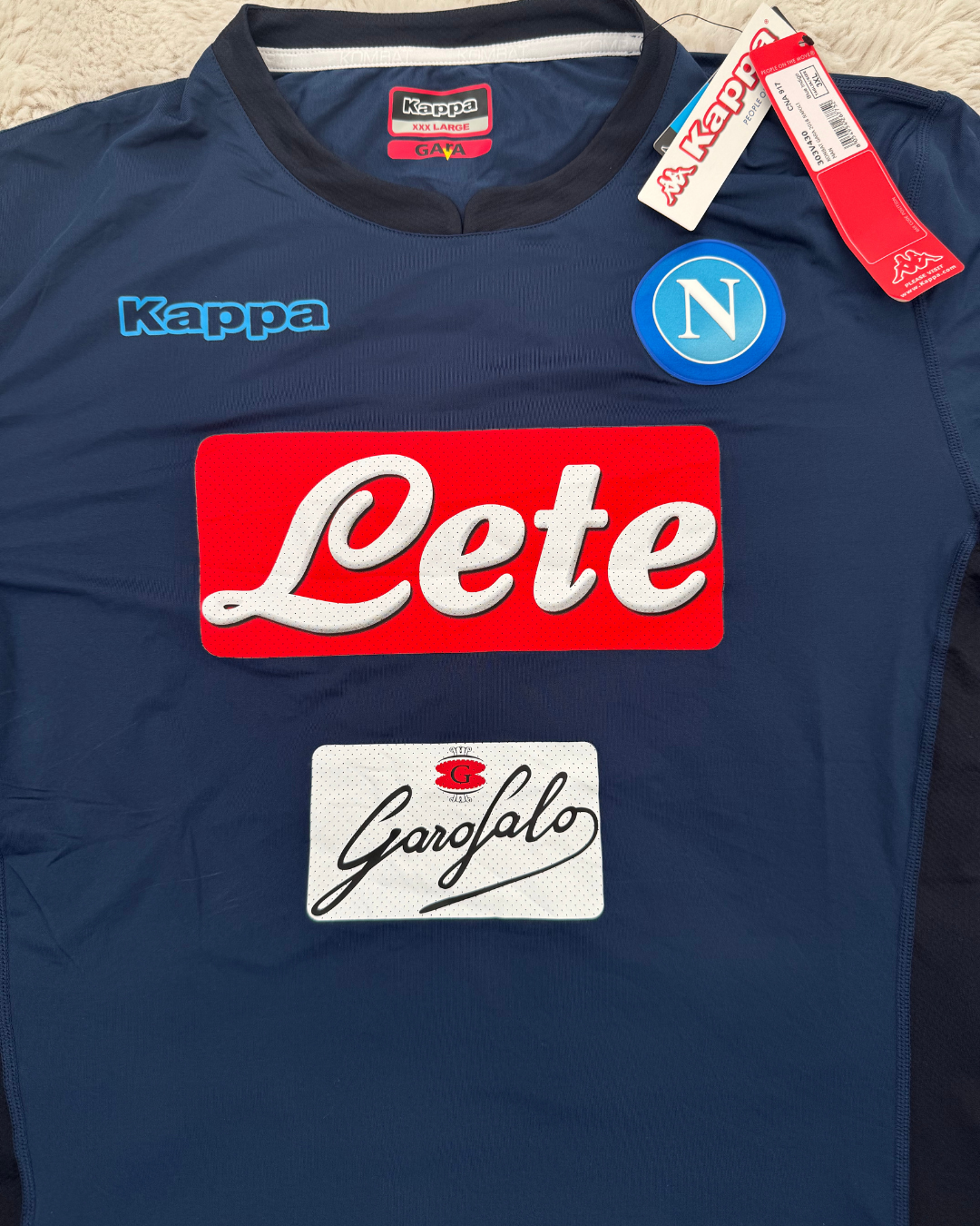 Napoli Kappa Jersey - New With Tags - M