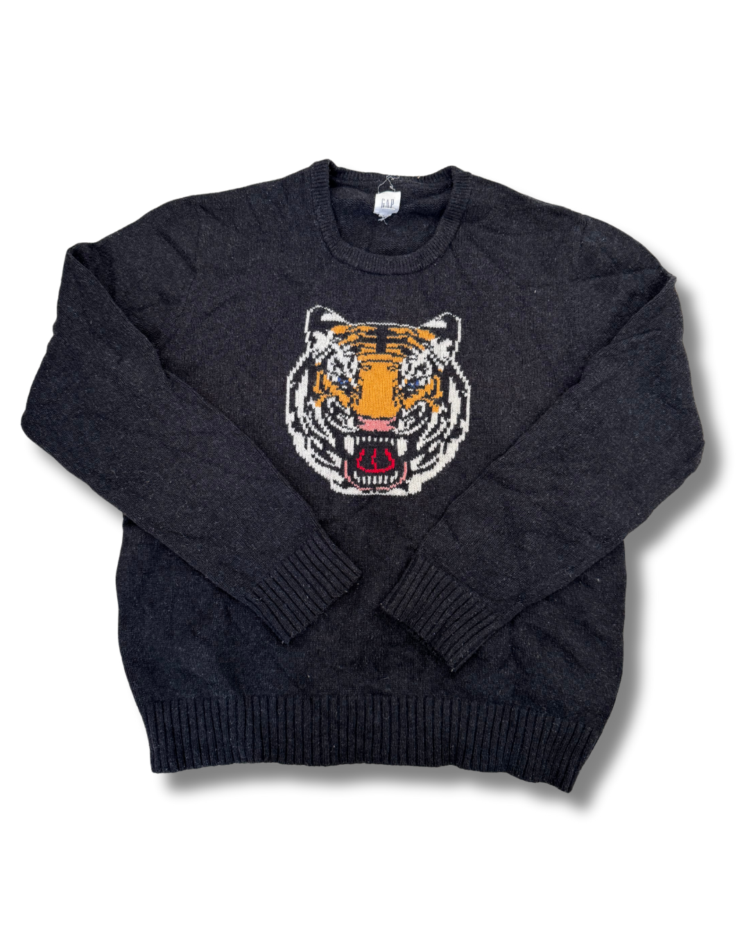 Gap Black Tiger Sweater - M