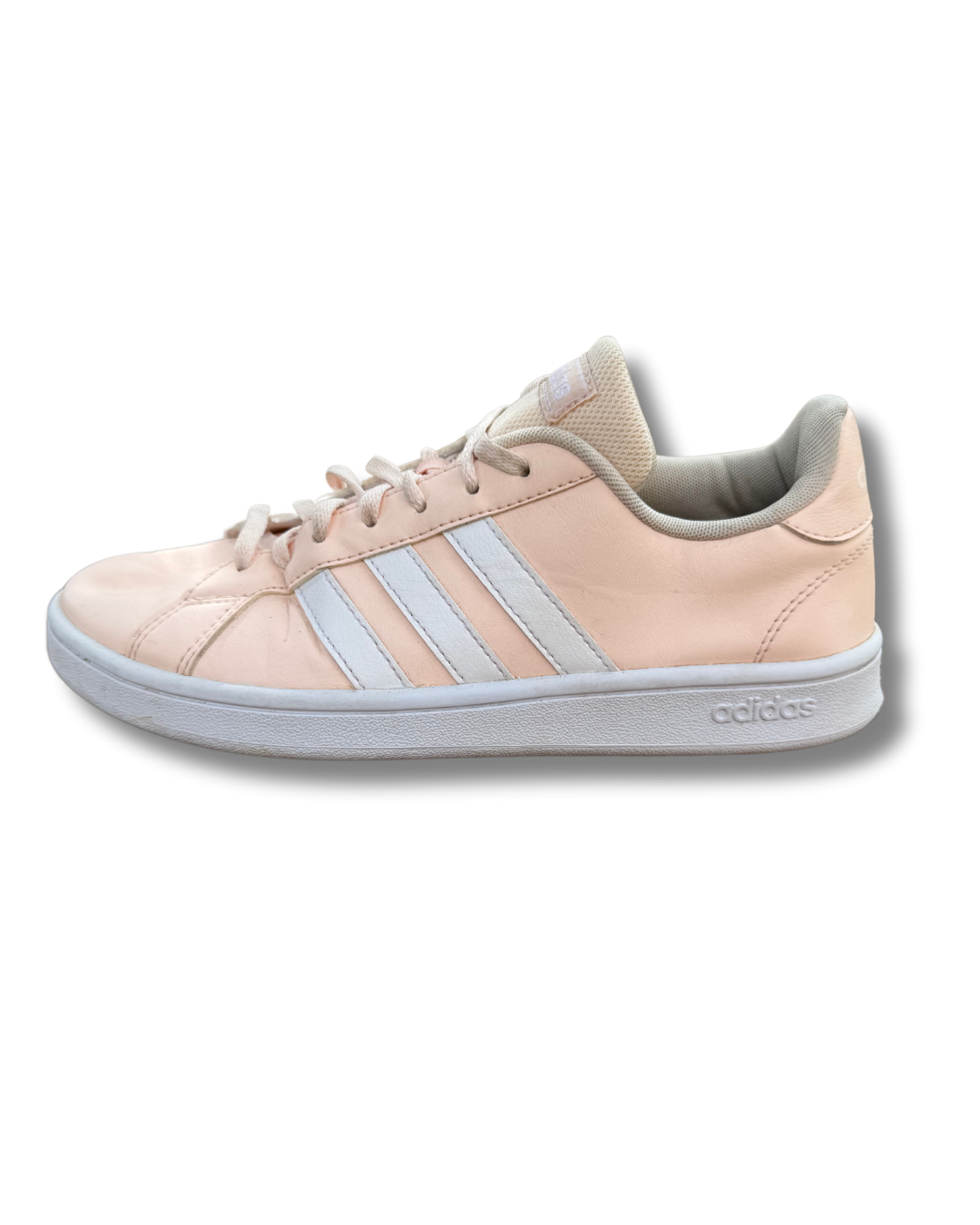 Adidas Grand Court Sneakers | Pink/White | US 7.5