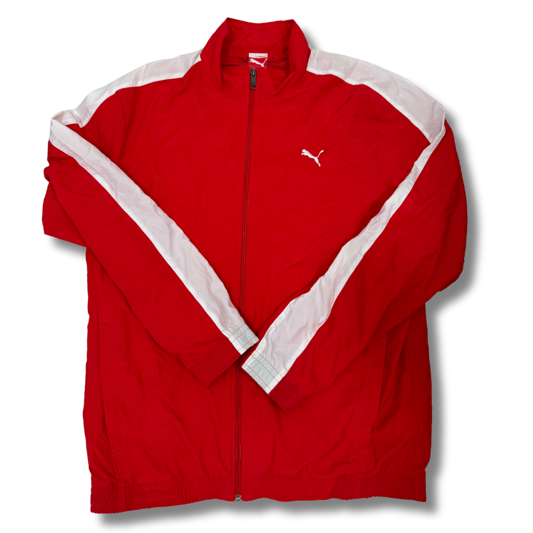 Puma Red Parachute Jacket - M