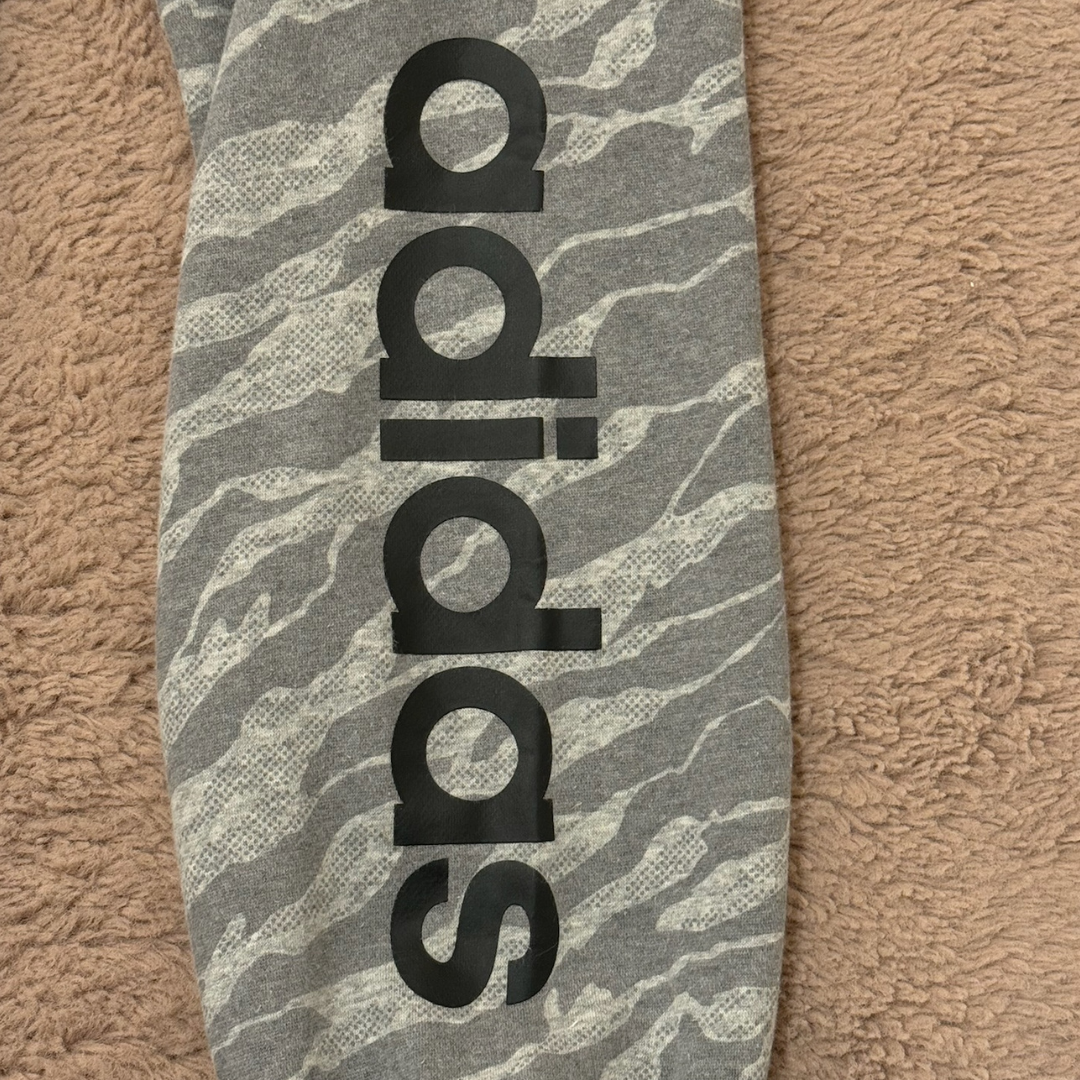 Adidas Camo Grey Trouser - (Women M | Men XS)