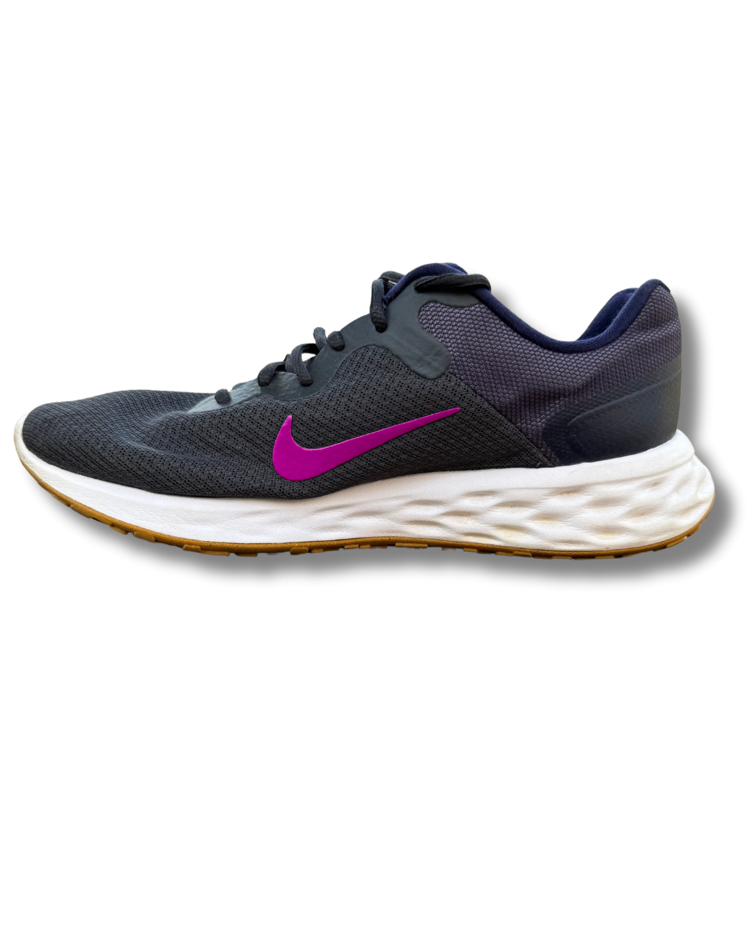 Nike Running Sneakers | Grey/Pink | US 9.5