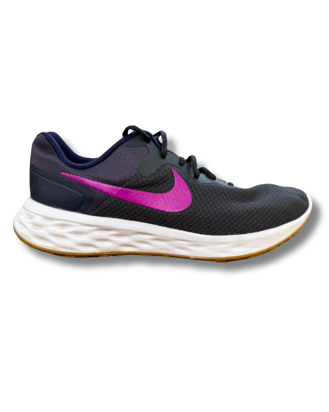 Nike Running Sneakers | Grey/Pink | US 9.5