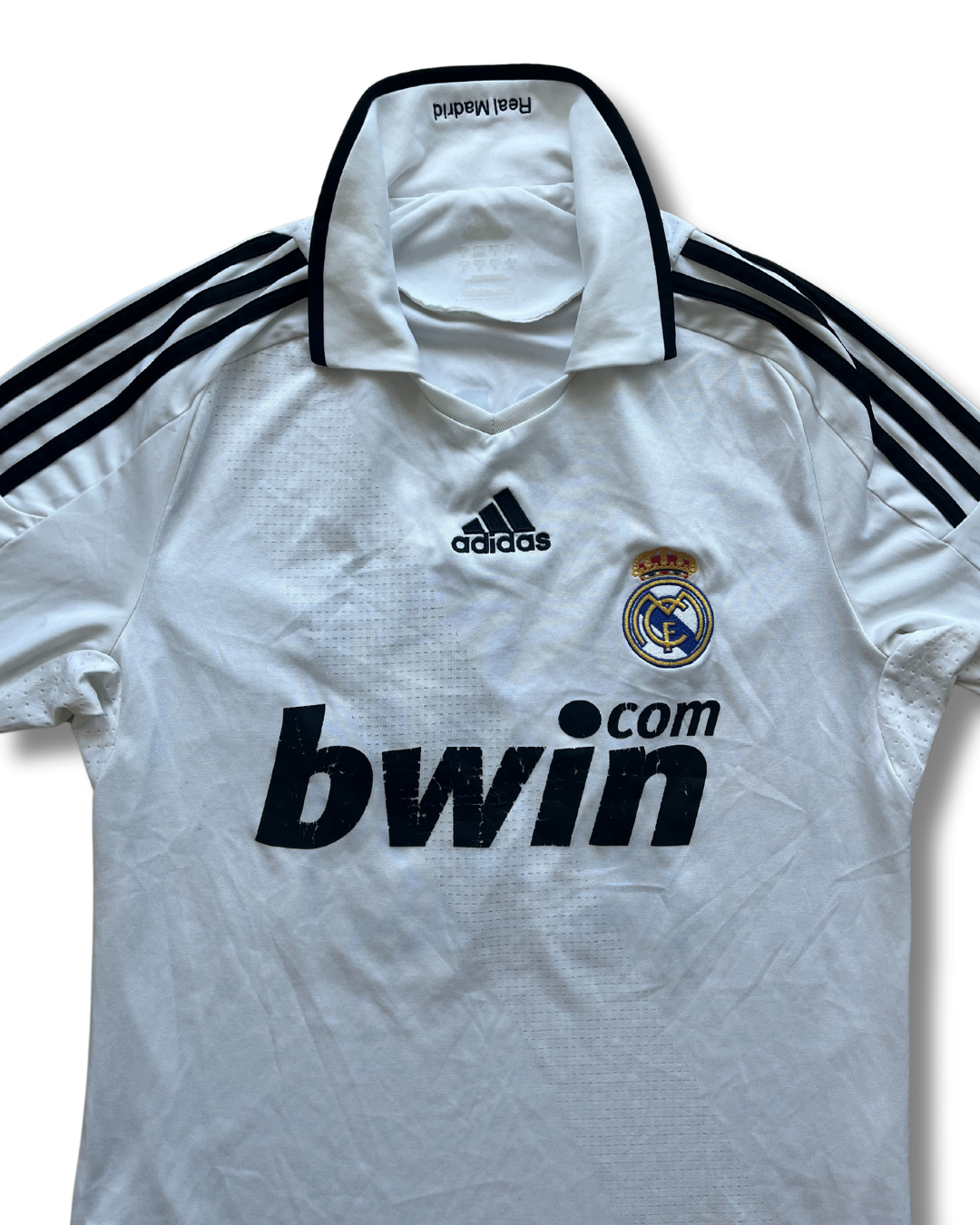 Real Madrid 2008-09 Home Football Jersey - S