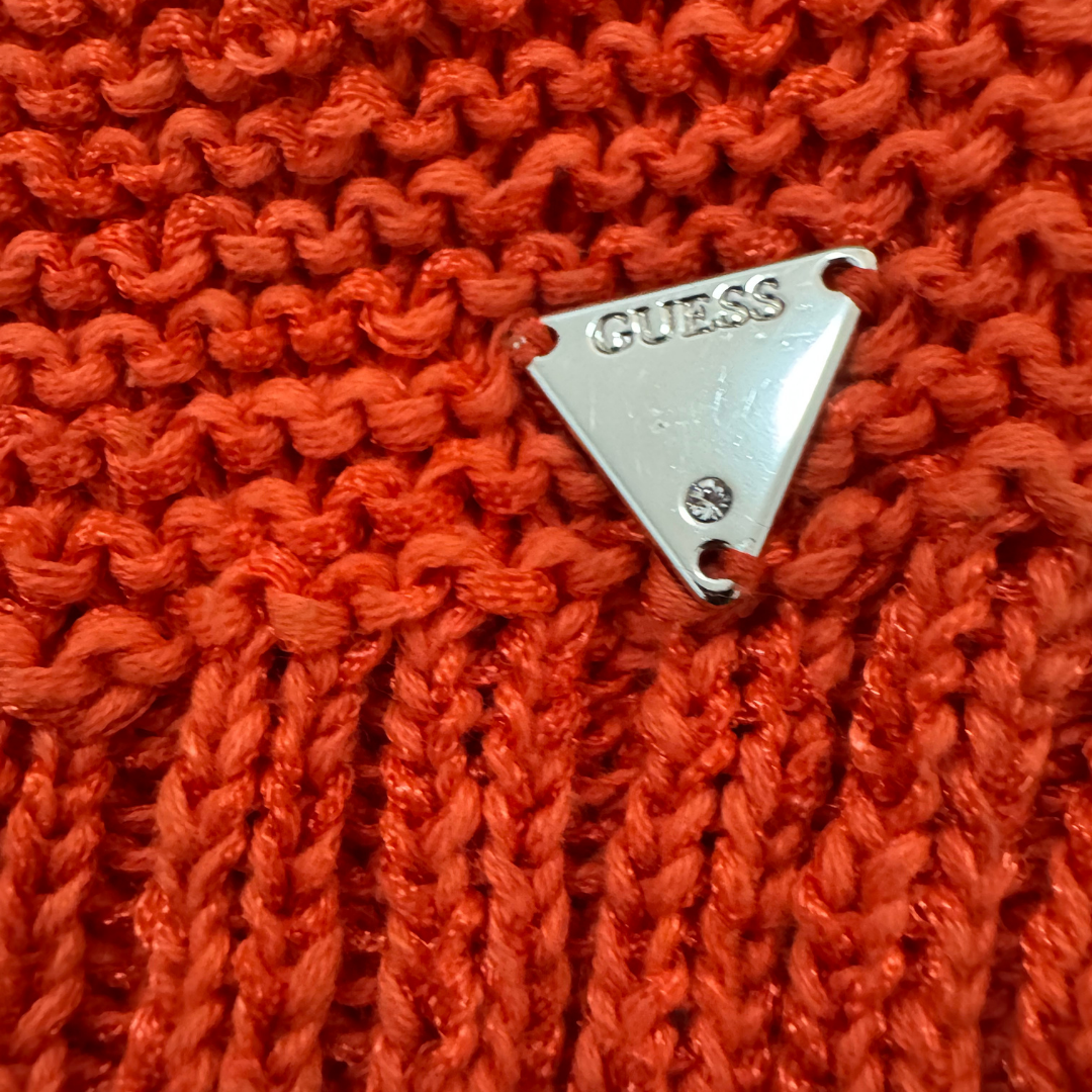 Guess Orange Sweater - M