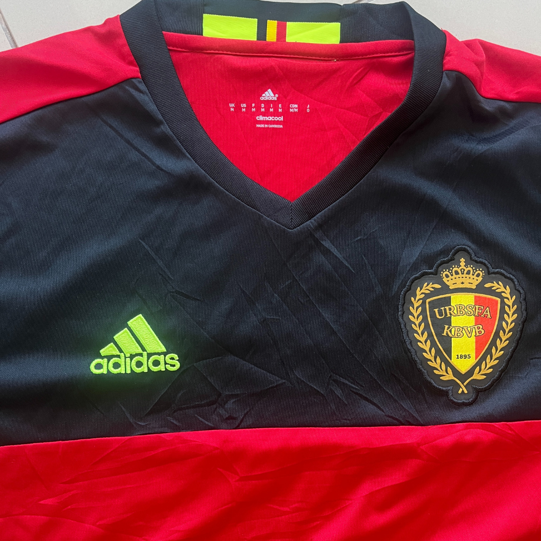 Belgia/Belgium Euro 2016 Home Football Jersey - M