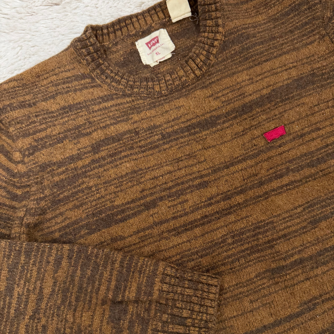 Levis Brown Sweater - S