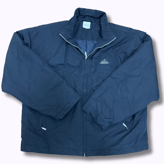 Adidas Blue Puffer Jacket - XL